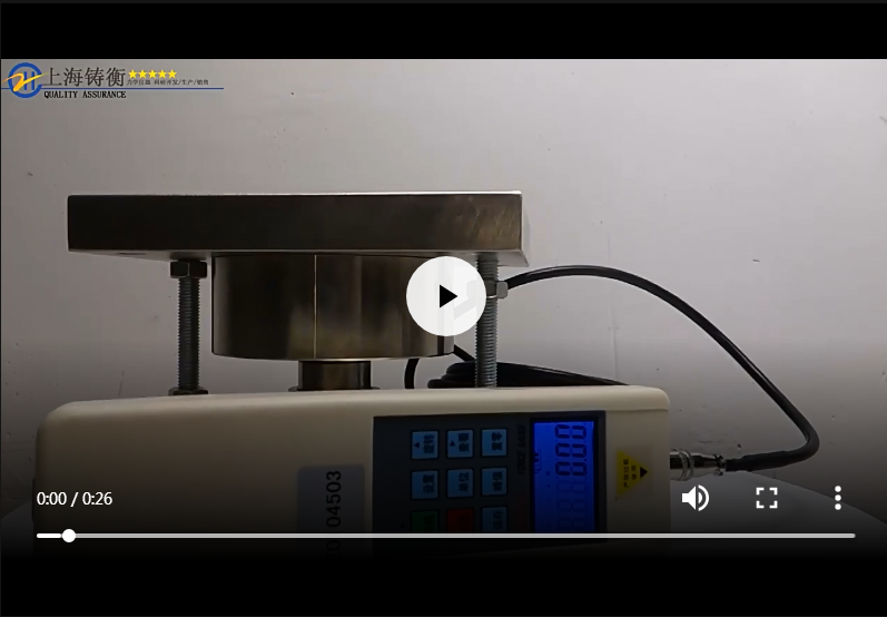 外置傳感器輪輻式測力計(jì)視頻